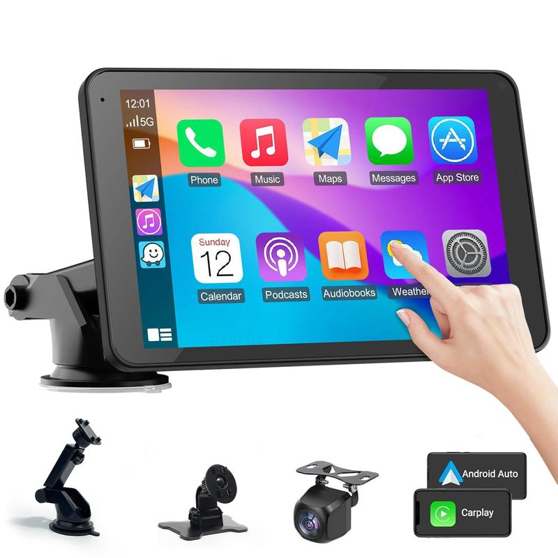 2026 Upgraded Wireless CarPlay Screen for Andriod & Iphone - The Ultimate